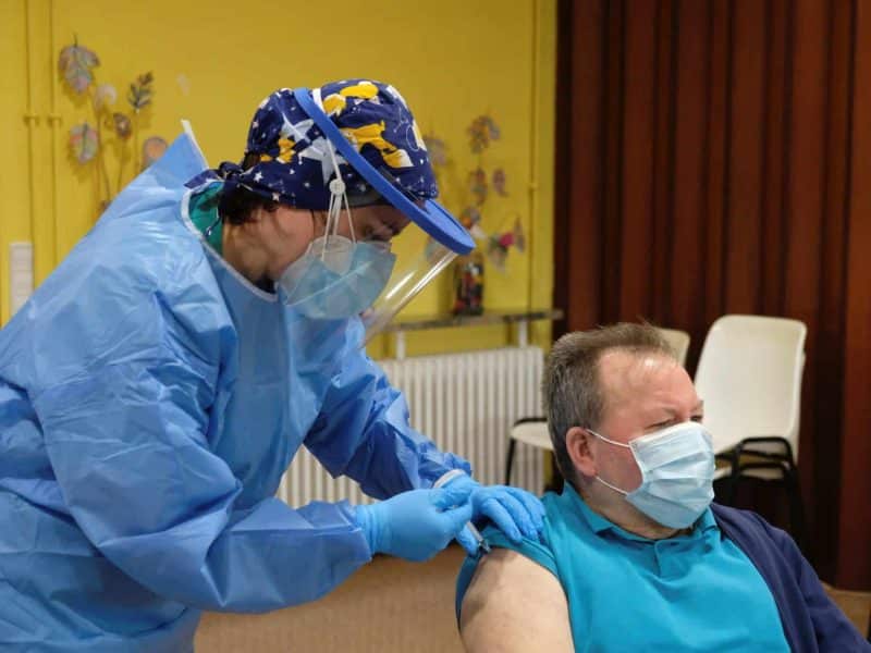 Primer vacunado en La Rioja