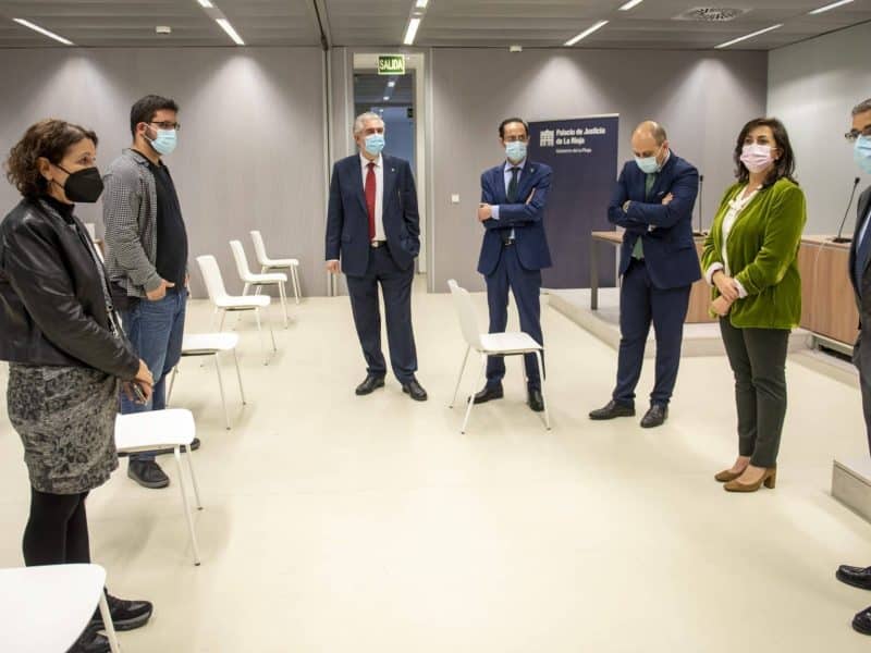 Visita a los juzgados