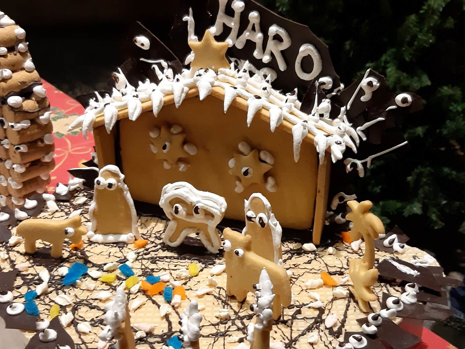 El Rey Melchor prepara en Haro las galletas de Navidad de Pastelería Yturbe 5