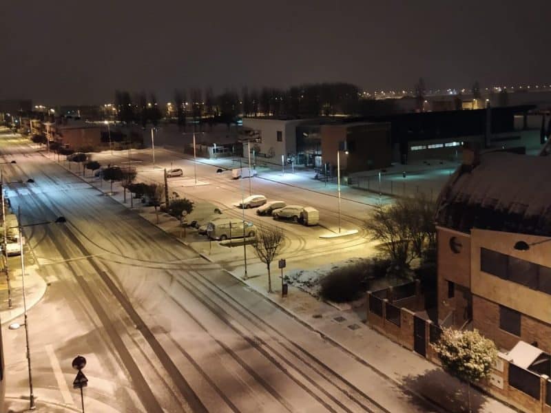 Nieve en Haro