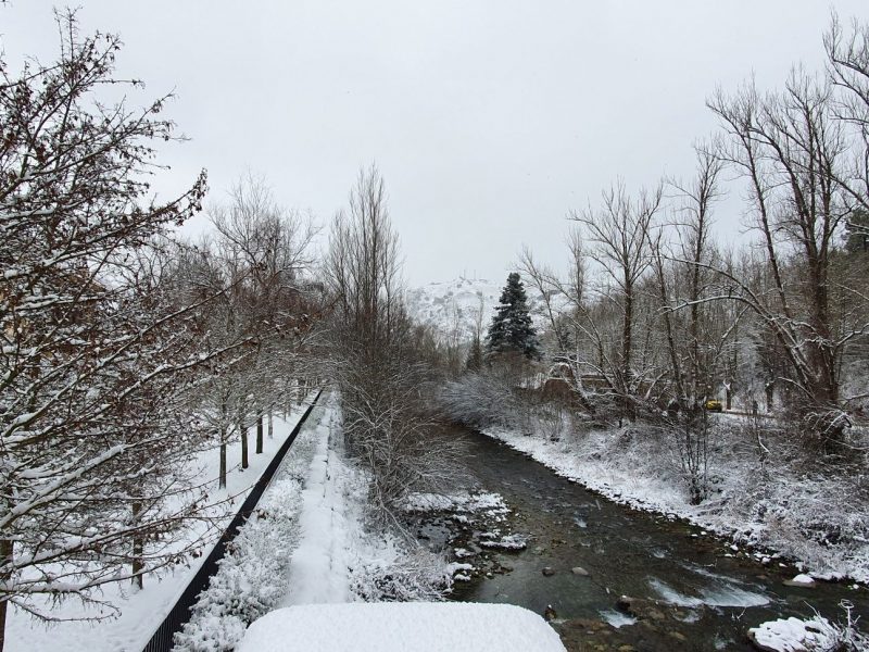 Nieve en Ezcaray
