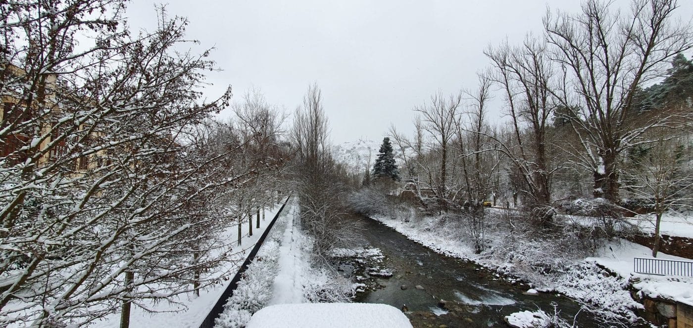 Nieve en Ezcaray