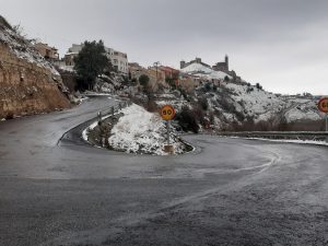 Acceso a San Vicente de la Sonsierra