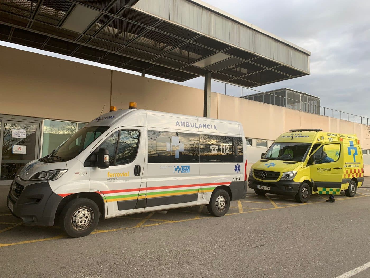 Ambulancias en el San Pedro