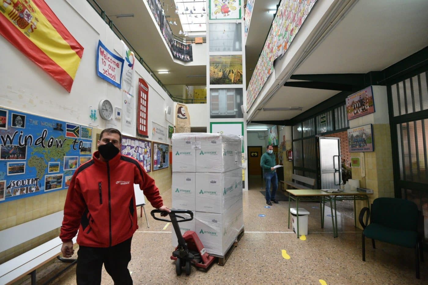 Mascarillas centros educativos