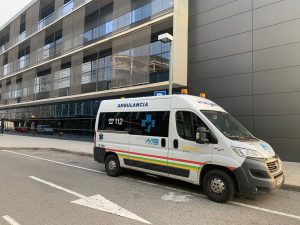 Ambulancia Hospital San Pedro
