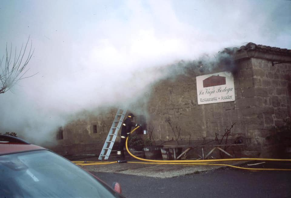Incendio La Vieja Bodega