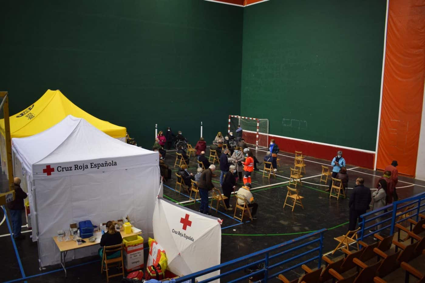Arranca en Haro la vacunación contra la COVID a mayores de 80 años 1