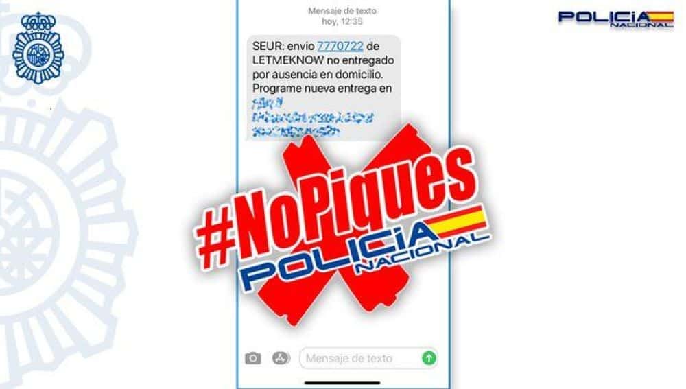 La Policía alerta en La Rioja sobre posibles estafas a través de mensajes SMS 1 La Policía alerta en La Rioja sobre posibles estafas a través de mensajes SMS 1