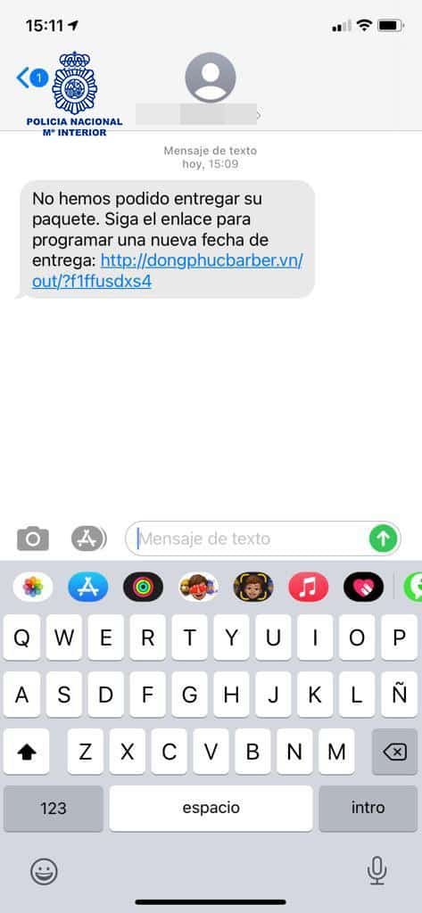 La Policía alerta en La Rioja sobre posibles estafas a través de mensajes SMS 2 La Policía alerta en La Rioja sobre posibles estafas a través de mensajes SMS 2