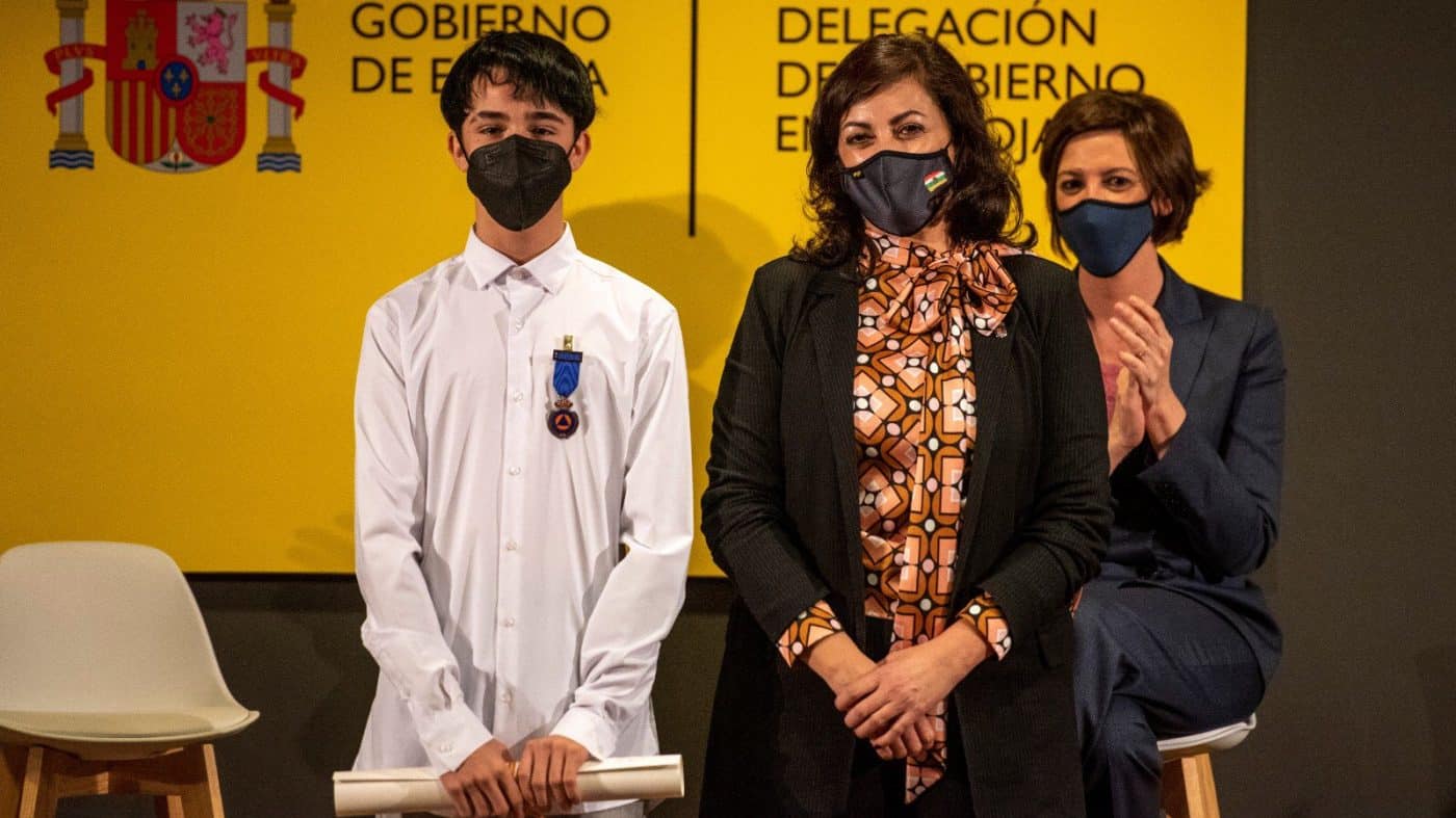 Pablo Alcaide y Marcos García reciben las Medallas al Mérito de Protección Civil 4