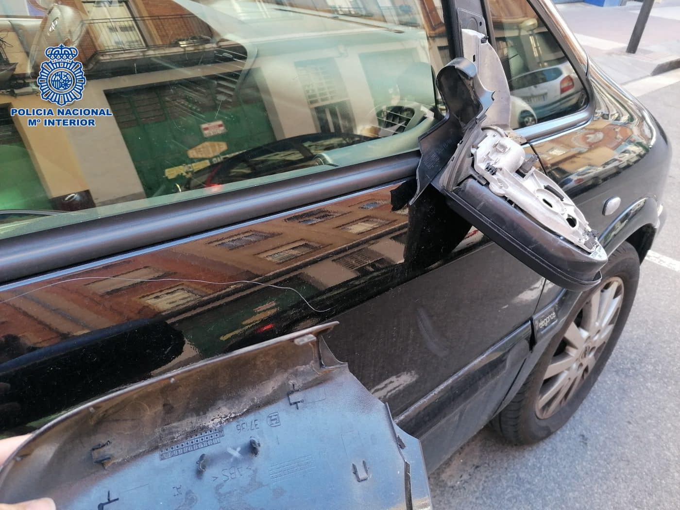 Destrozos a coches