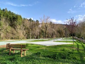 Aparcamiento autocaravanas Ezcaray