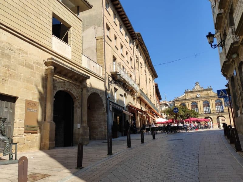 Calle Navarra en Haro
