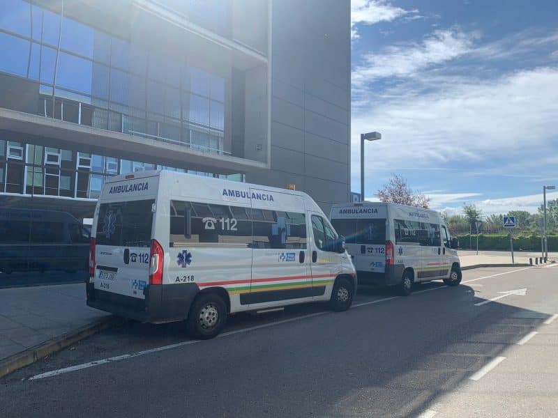 Ambulancias en el San Pedro