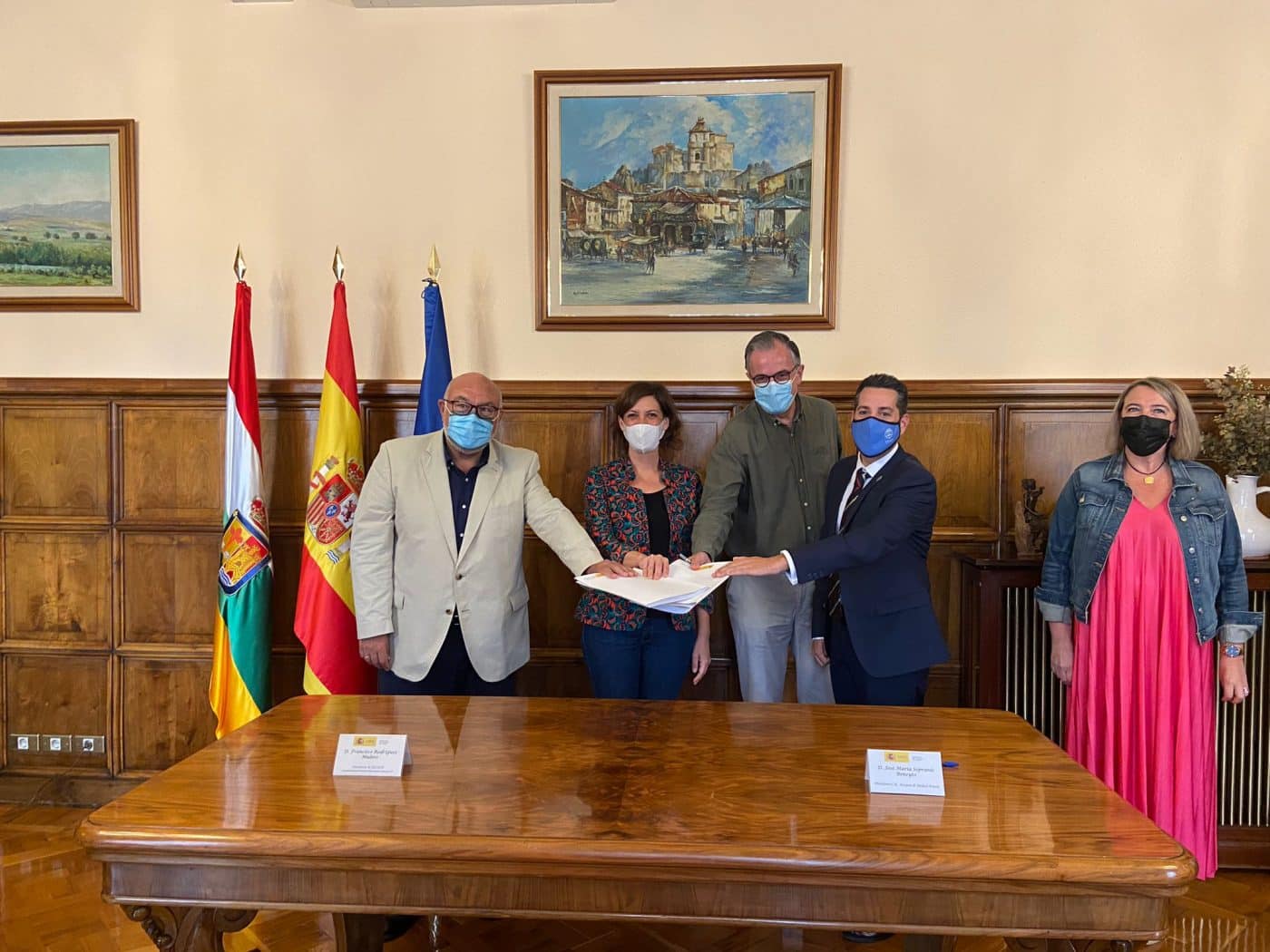 Firmado el convenio para la modernización del regadío de San Asensio 2