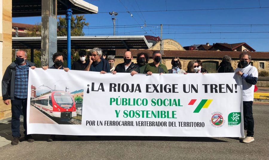 Reivindican en Haro un tren para La Rioja "público, social y sostenible" 1