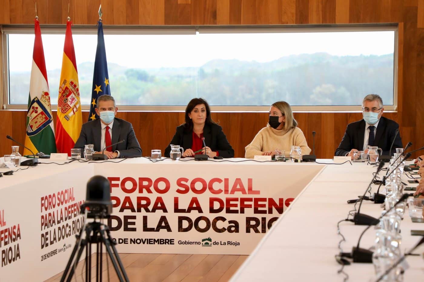 Andreu se compromete a apoyar y respetar la independencia de la DOCa Rioja 3