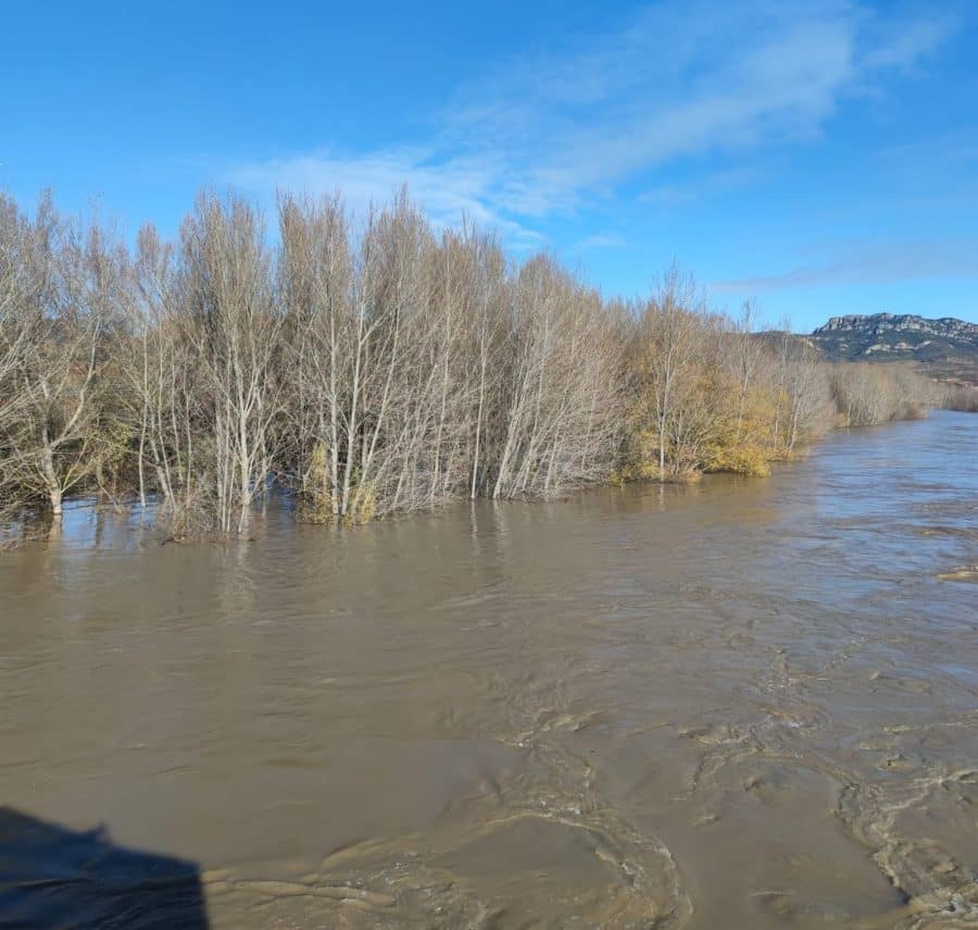 Anegamientos en Haro y Briñas por la crecida del río Ebro 10