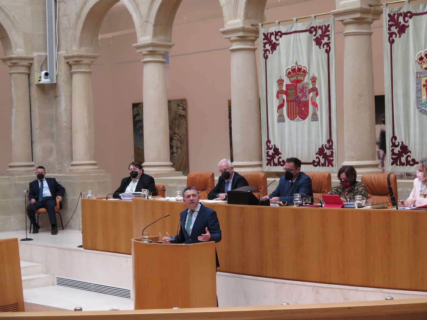Andreu asegura que los presupuestos para 2022 supondrán "un gran beneficio" para la ciudadanía riojana 2