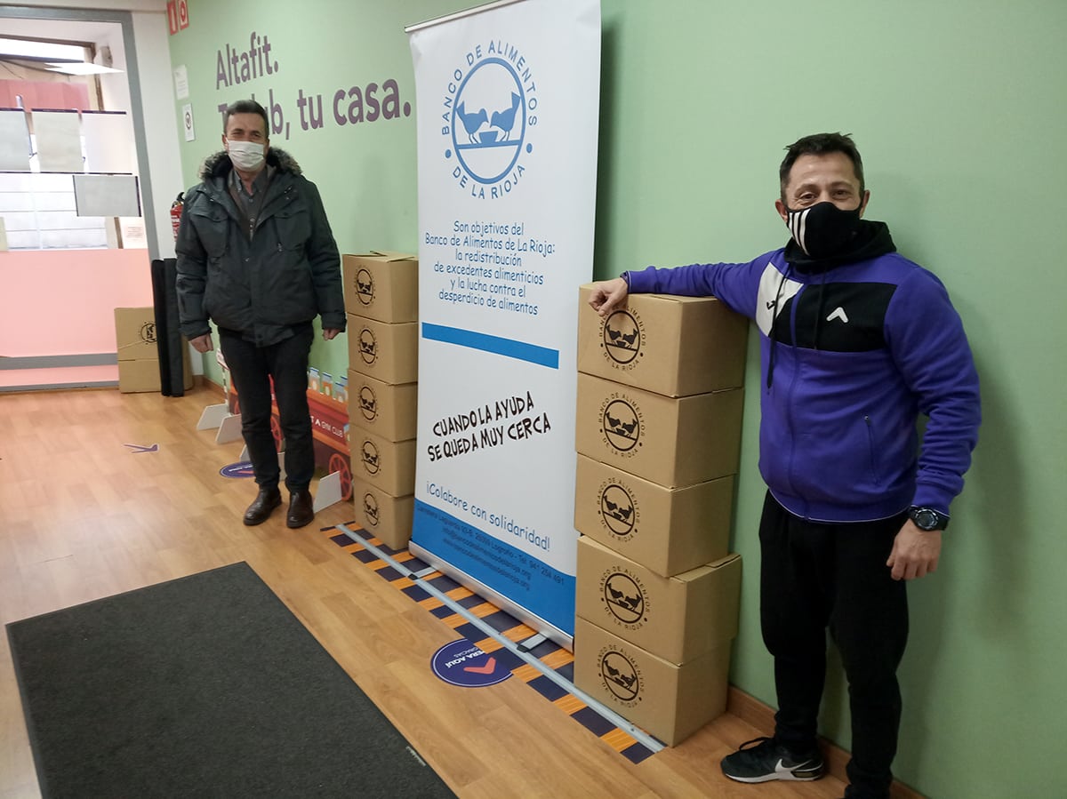 AMPA San Asensio dona más de 2.000 euros al Banco de Alimentos de La Rioja 1