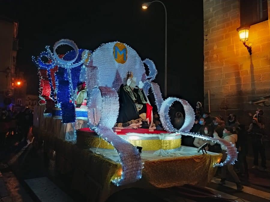 A toda mecha: Los Reyes Magos se visten de estrella fugaz por las calles de Haro 1