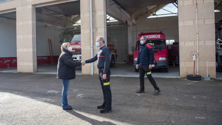 Somalo visita los parques de bomberos del CEIS Rioja de Haro y Nájera 3