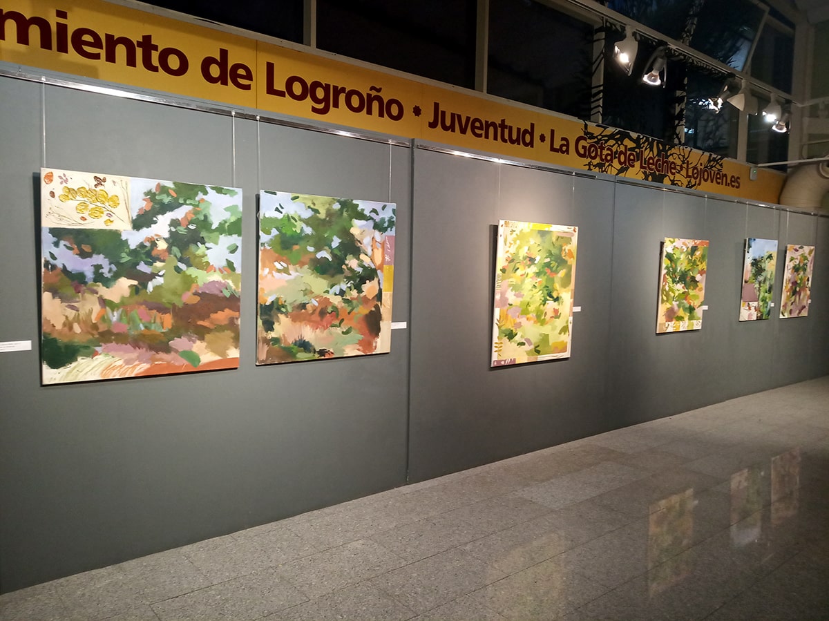 Lidia Martín Pinzolas, Premio Joven de Pintura del Parlamento de La Rioja 2021, expone en La Gota de Leche 1