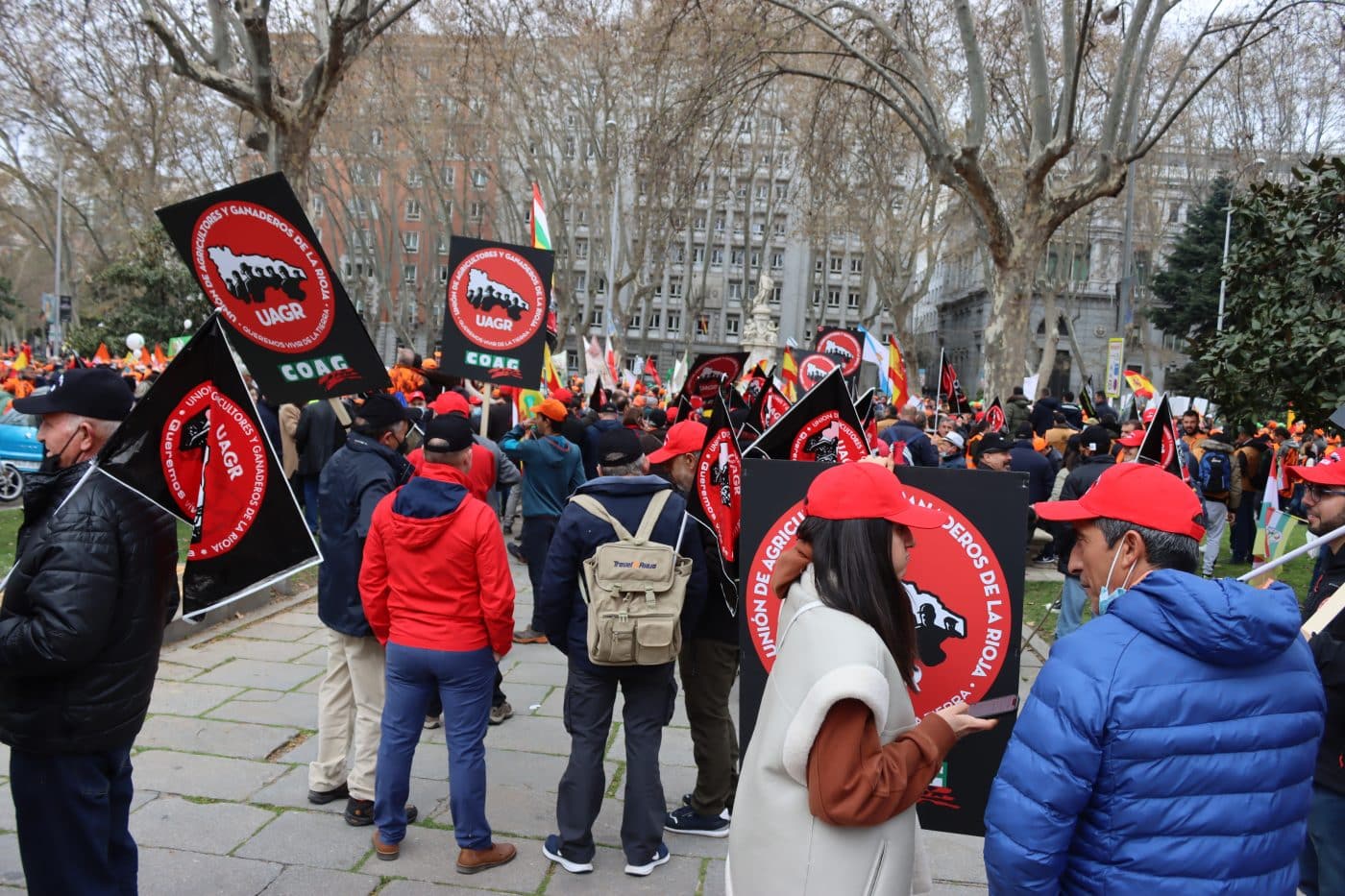 UAGR-COAG califica de "éxito rotundo" la manifestación en Madrid de los hombres y mujeres del campo 8