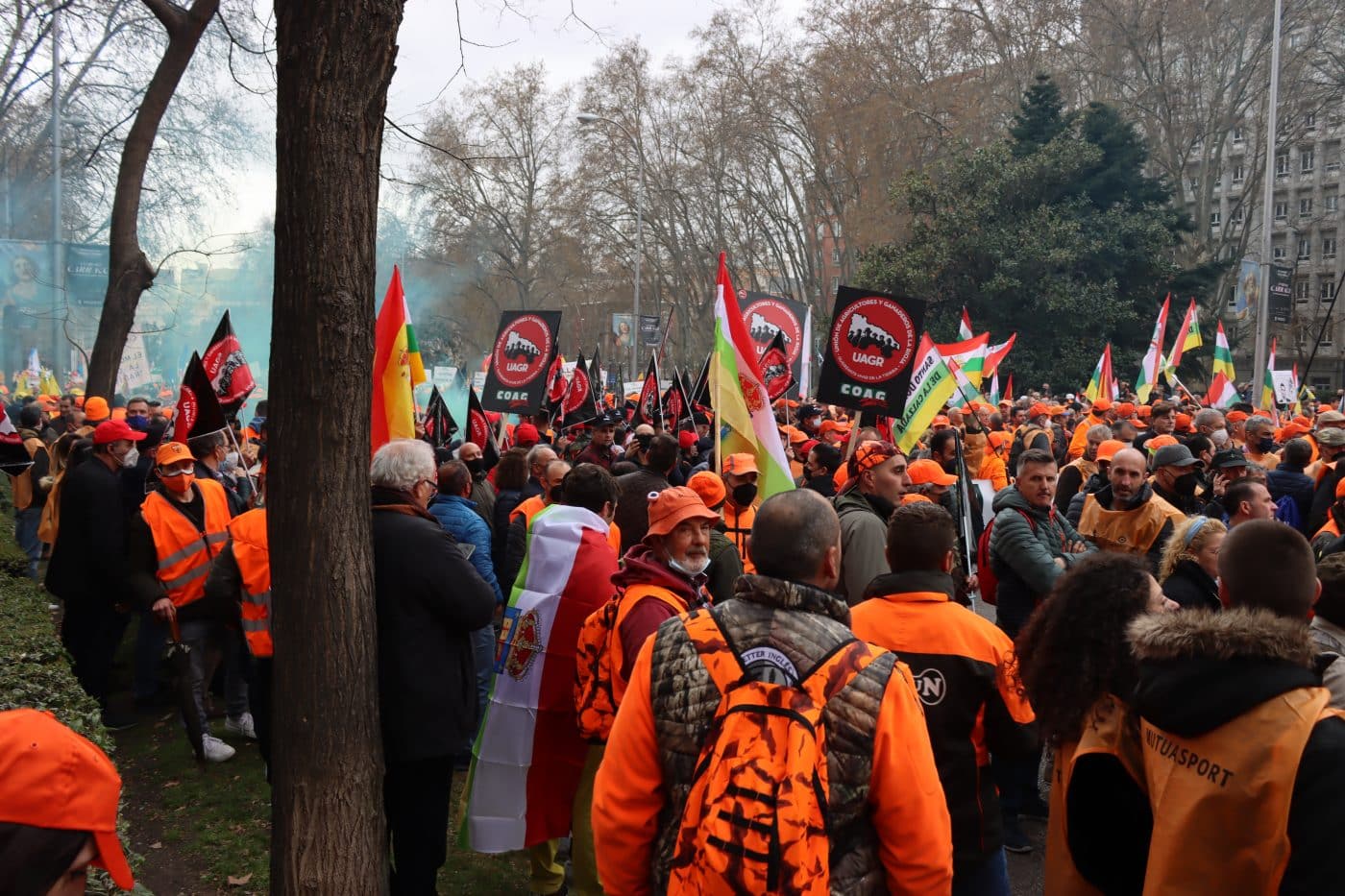 UAGR-COAG califica de "éxito rotundo" la manifestación en Madrid de los hombres y mujeres del campo 7
