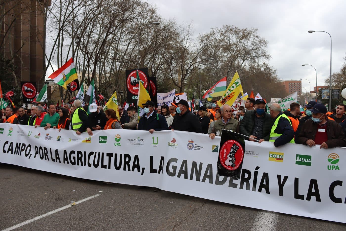 UAGR-COAG califica de "éxito rotundo" la manifestación en Madrid de los hombres y mujeres del campo 4