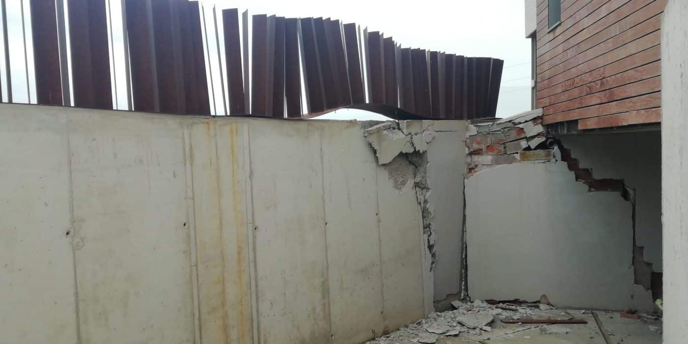 El deslizamiento en una ladera de Autol provoca el desalojo de nueve viviendas 3