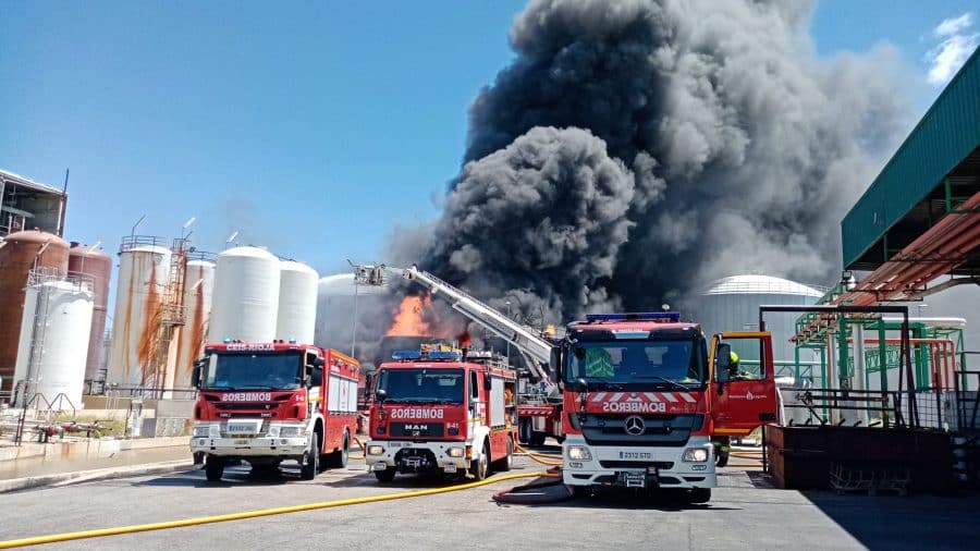 Dos fallecidos en una explosion en una planta de biodiesel en Calahorra 1