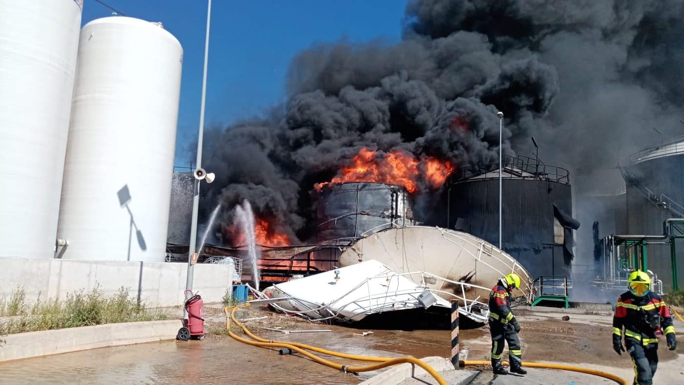 "La situación en la planta de biodiesel de Calahorra está controlada" 5