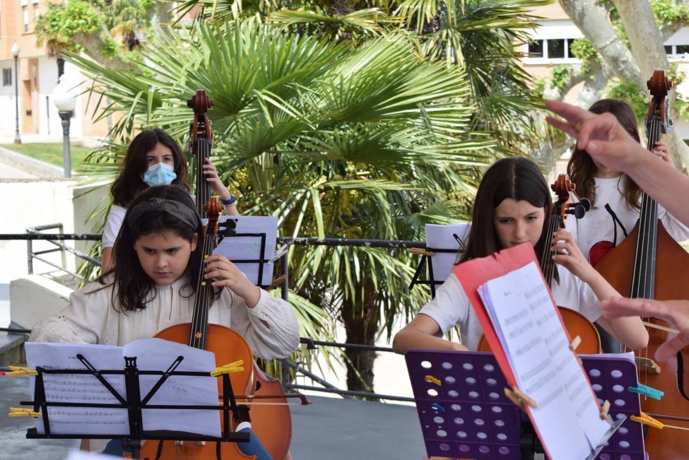 FOTOS: El Conservatorio Lucrecia Arana celebra el fin de curso sacando la música a la calle 28