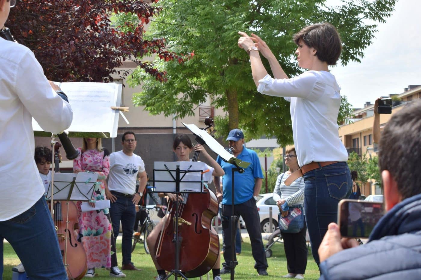 FOTOS: El Conservatorio Lucrecia Arana celebra el fin de curso sacando la música a la calle 51