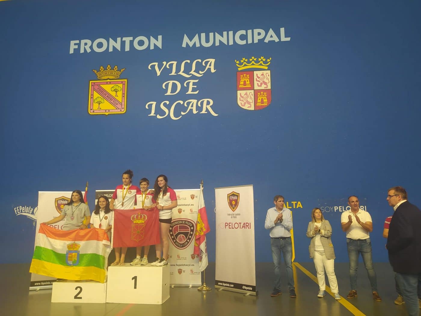 La Rioja se cuelga un oro y tres platas en los Campeonatos de España en edad escolar de pelota 2