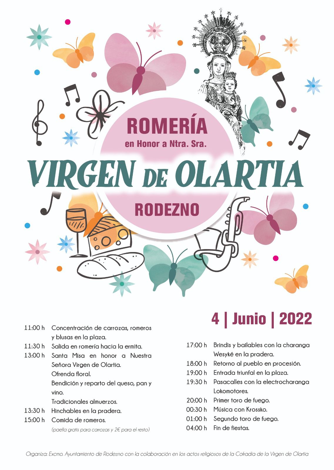 Rodezno recupera el espíritu de la romería en honor a la Virgen de Olartia 1