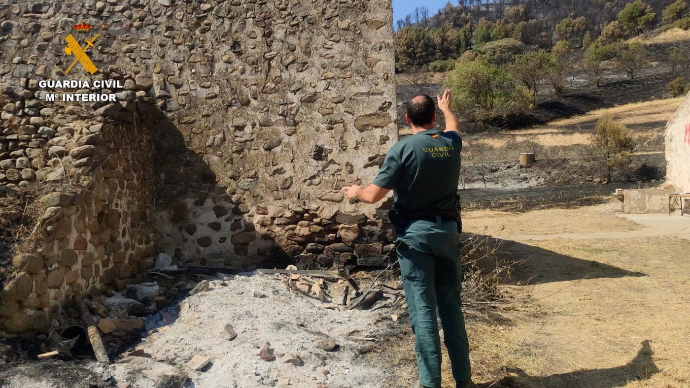Investigado un vecino de Alfaro por el incendio forestal en Monte Yerga 2
