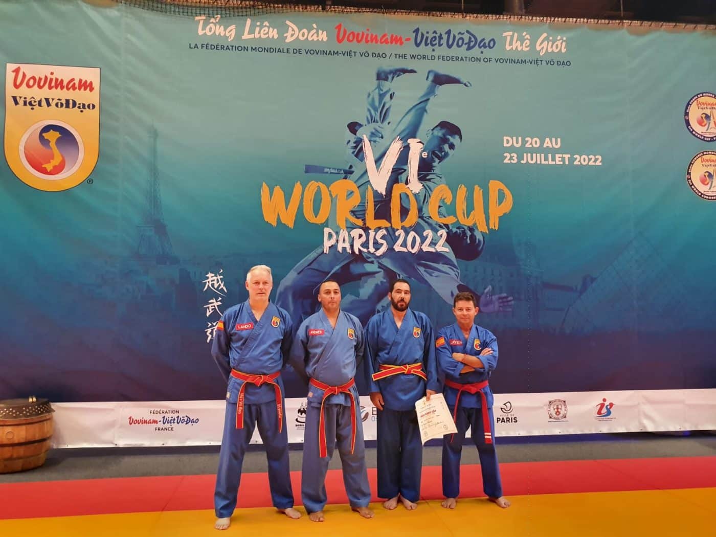 La Asociación Taekkyon de Haro participa en el Mundial de Vovinam Viet Vo Dao 2