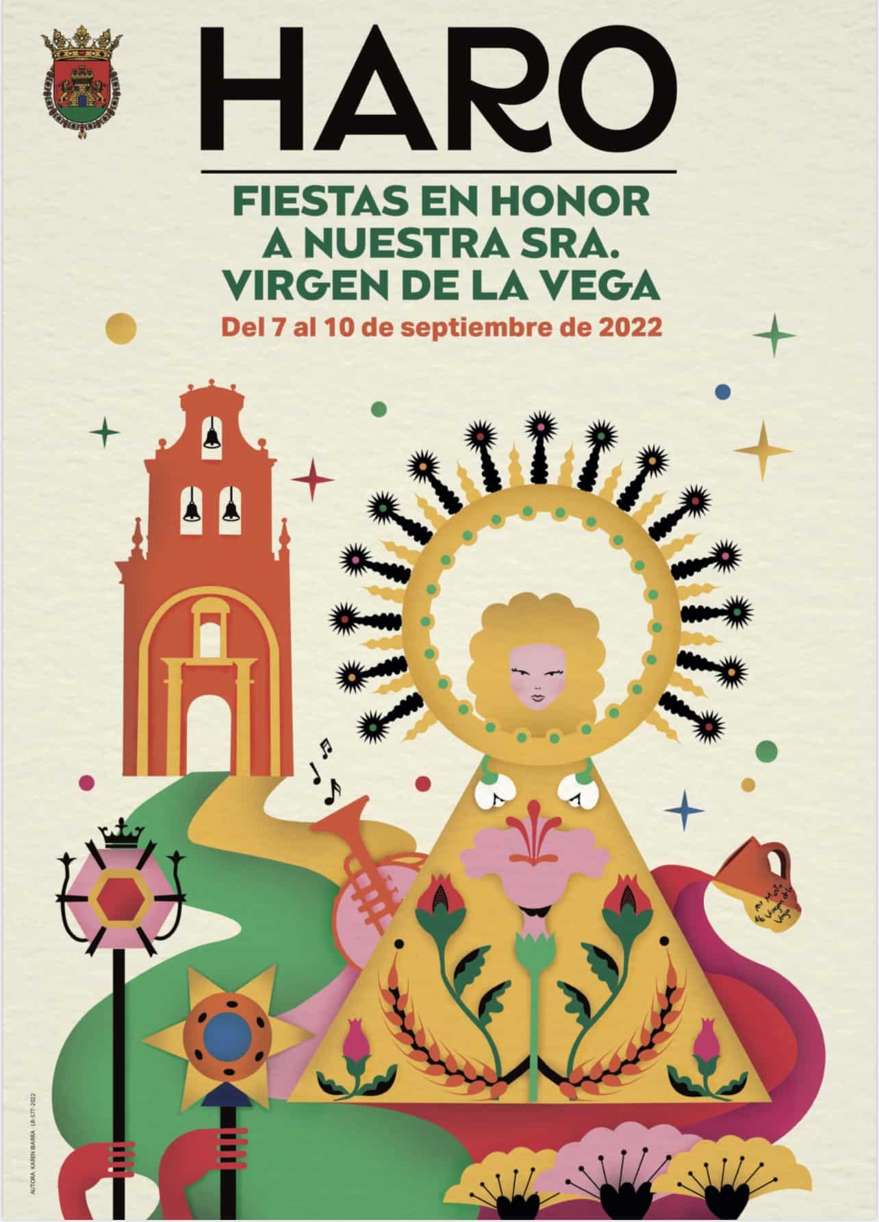 El Ayuntamiento de Haro anuncia los actos festivos en honor a la Virgen de la Vega 2