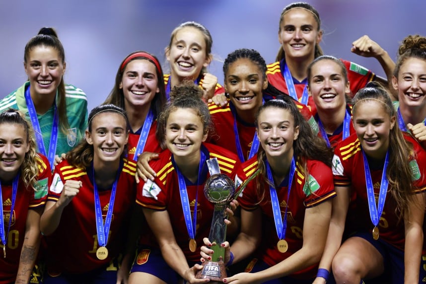 Ana Tejada y la Selección Española, históricas campeonas del Mundo Sub-20 1