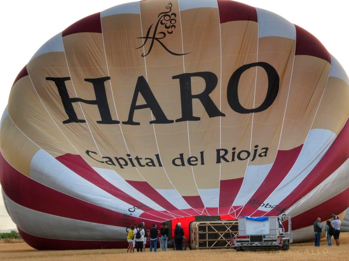 Ayala domina en el arranque de la Regata de Globos Aerostáticos de Haro 2