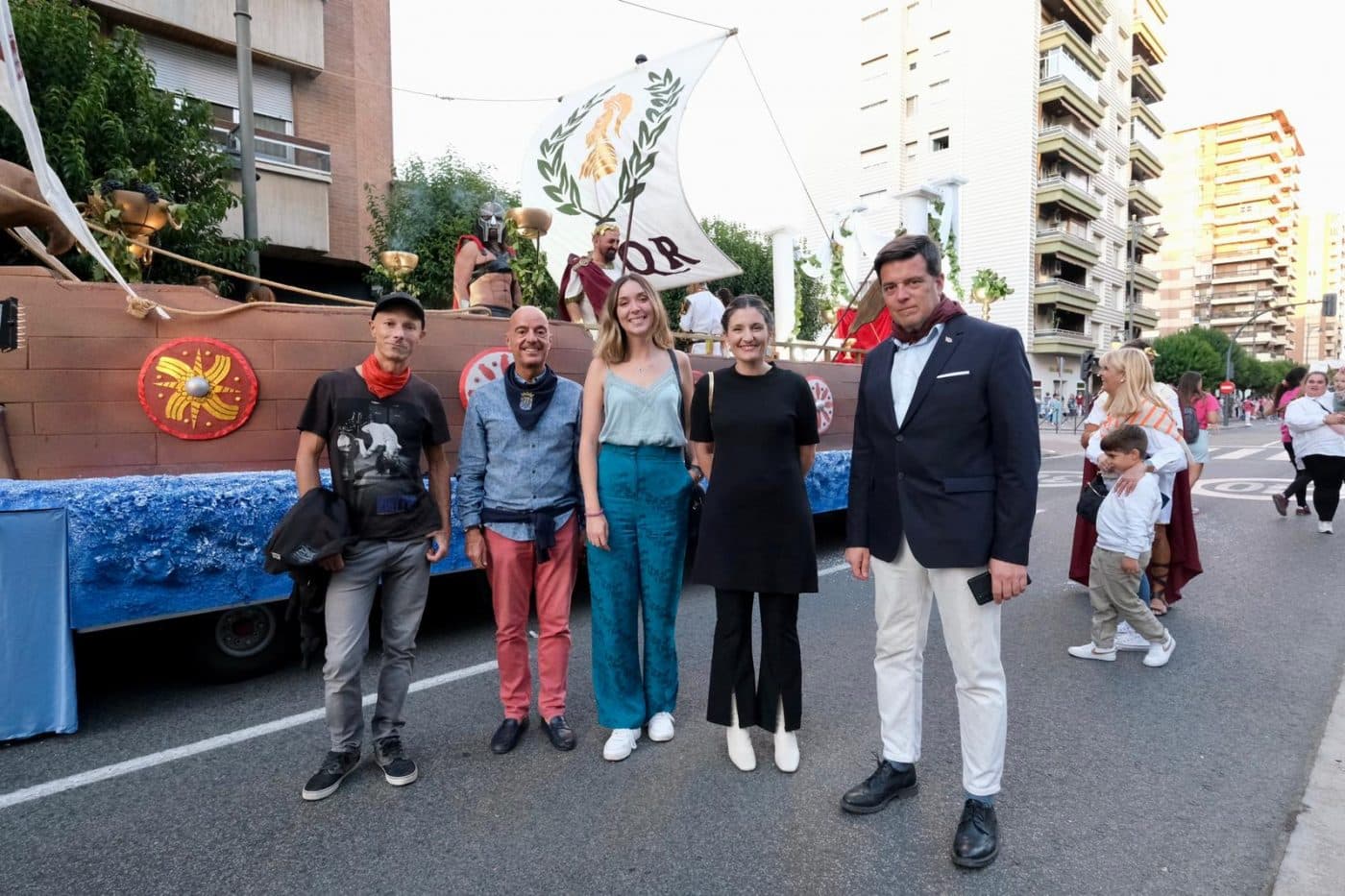 La Asociación de Belenistas de La Rioja, ganadora del concurso del desfile de carrozas de San Mateo 11