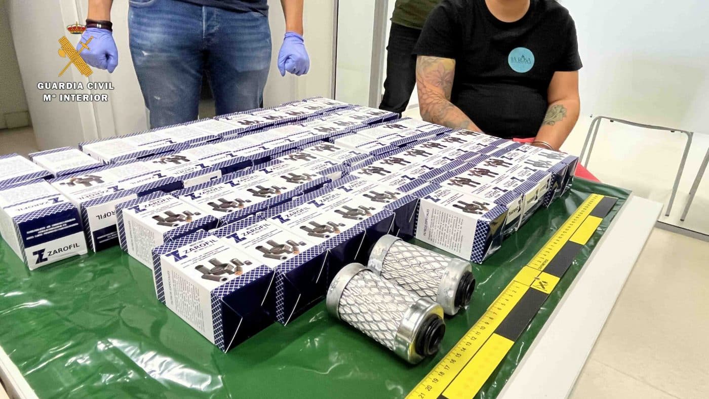 Duro golpe de la Guardia Civil al tráfico de cocaína durante las fiestas de San Mateo 1