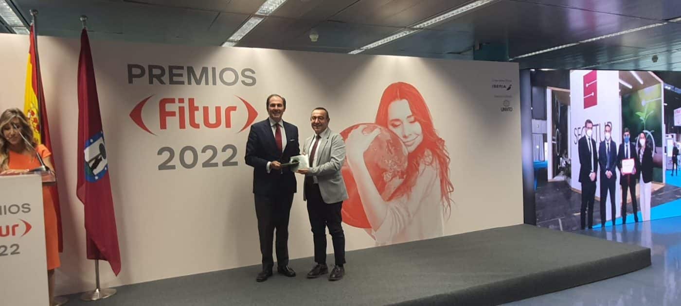 La Rioja recoge en Madrid el premio al mejor estand sostenible en FITUR 2022 3