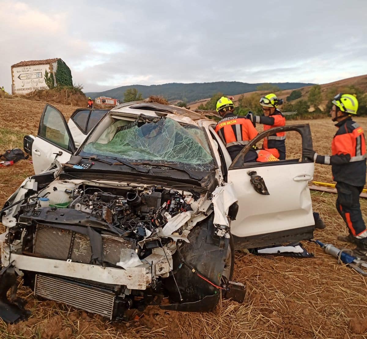 Un joven de 30 años fallece en un accidente de tráfico en Berceo 2