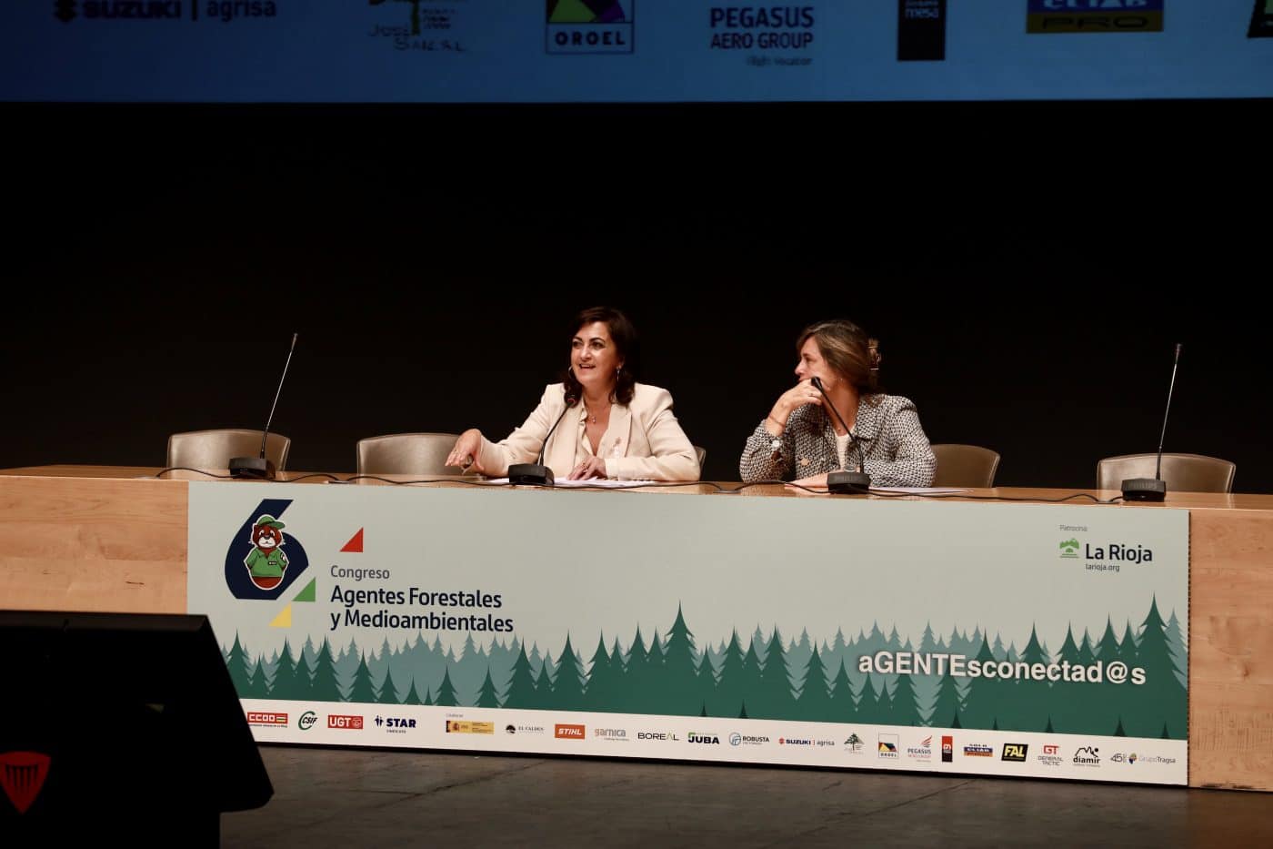 Andreu reconoce la "enorme labor de servicio" de los 80 agentes forestales de La Rioja 1