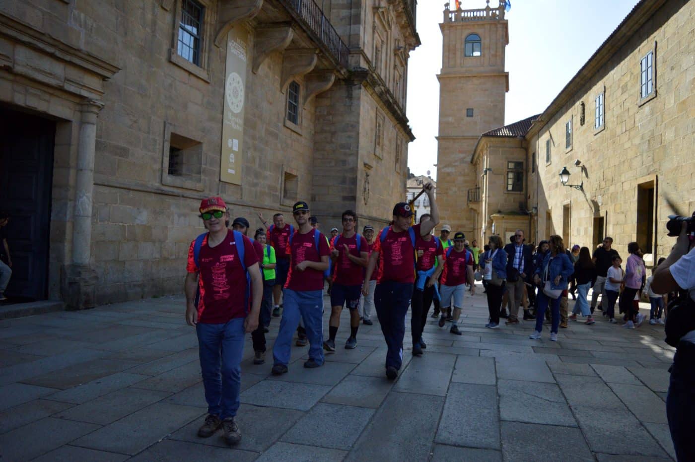 Los peregrinos de Asprodema llegan a Santiago de Compostela 3