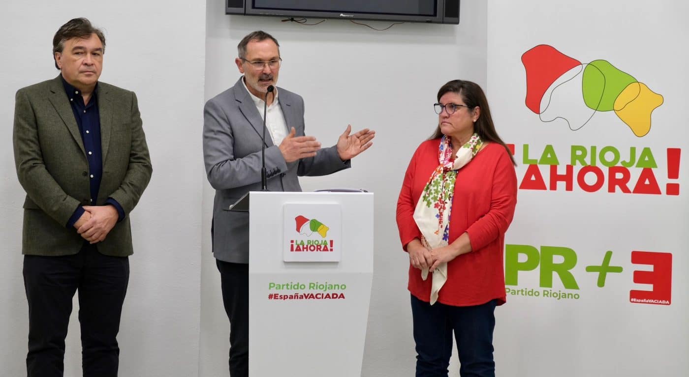 Cargos del Partido Riojano, en contra del acuerdo con España Vaciada 1